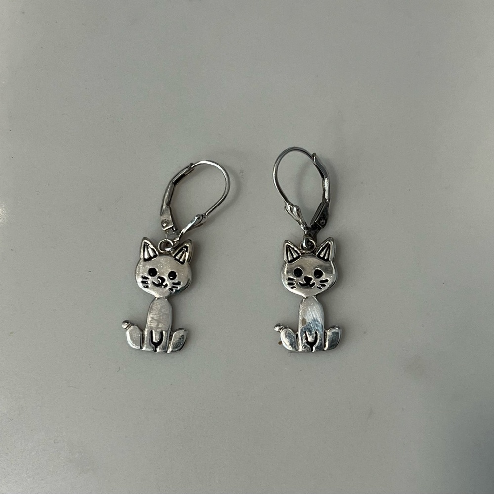Cat earrings